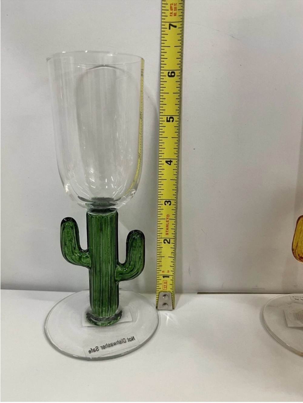 New Green Cactus Stem Shot Glasses - Set of 4 - Picture 5 of 6